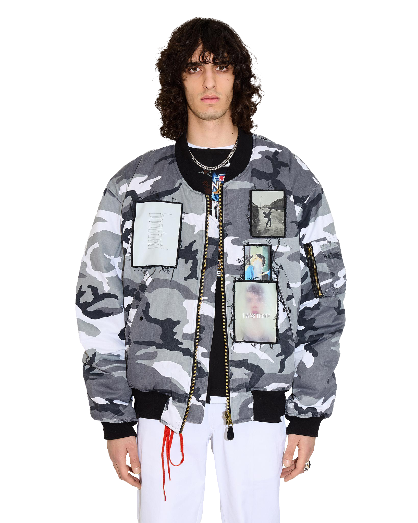 Collage MA-1 Bomber Jacket