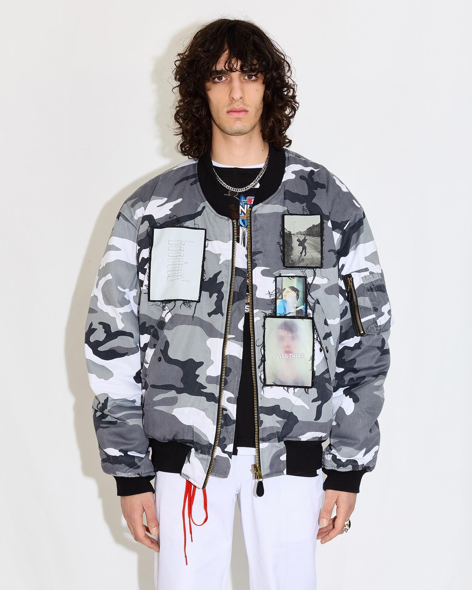 Collage MA-1 Bomber Jacket
