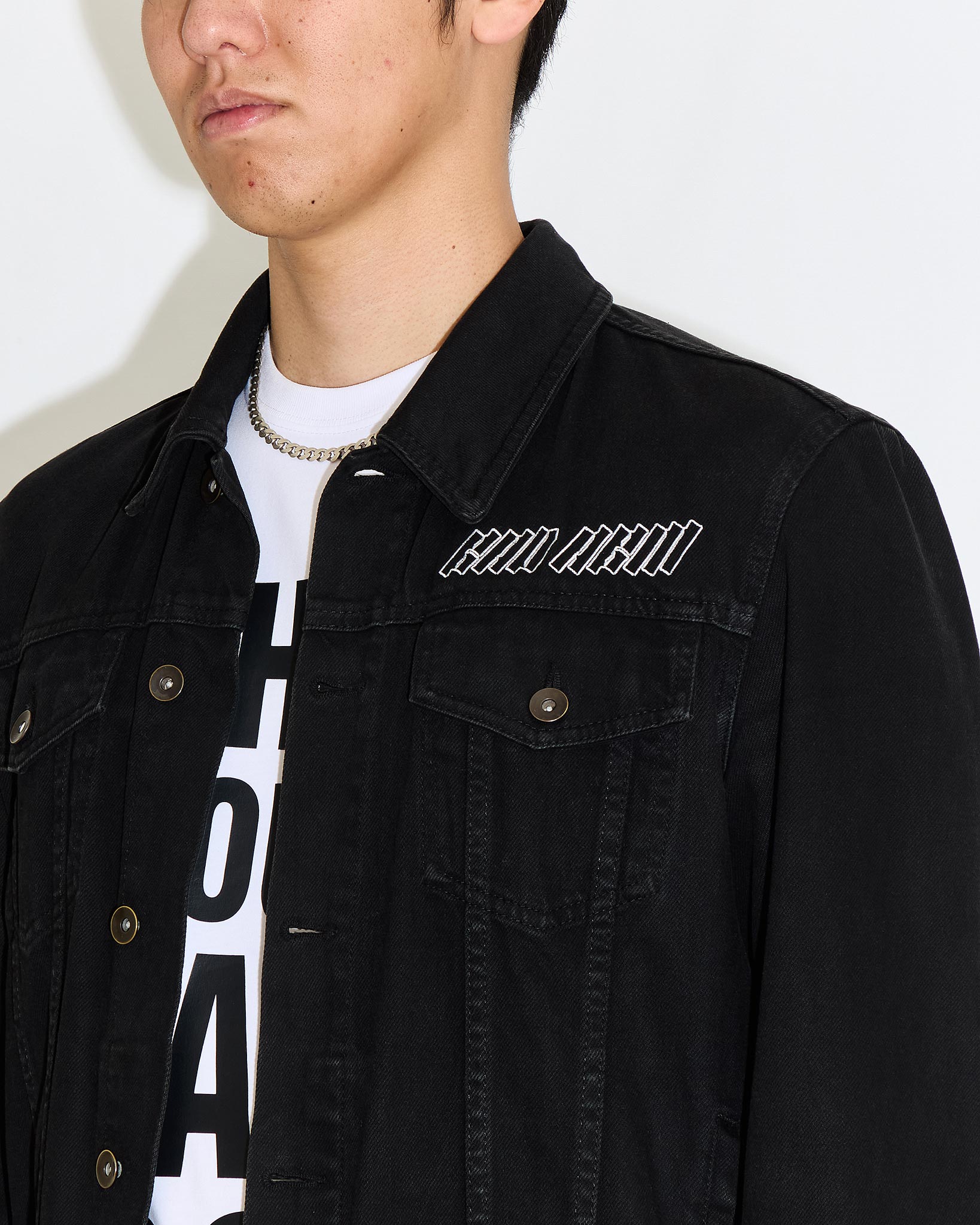 ジャケット・アウター argue baseball denim jacket ジャケット・アウター argue baseball denim jacket ジャケット