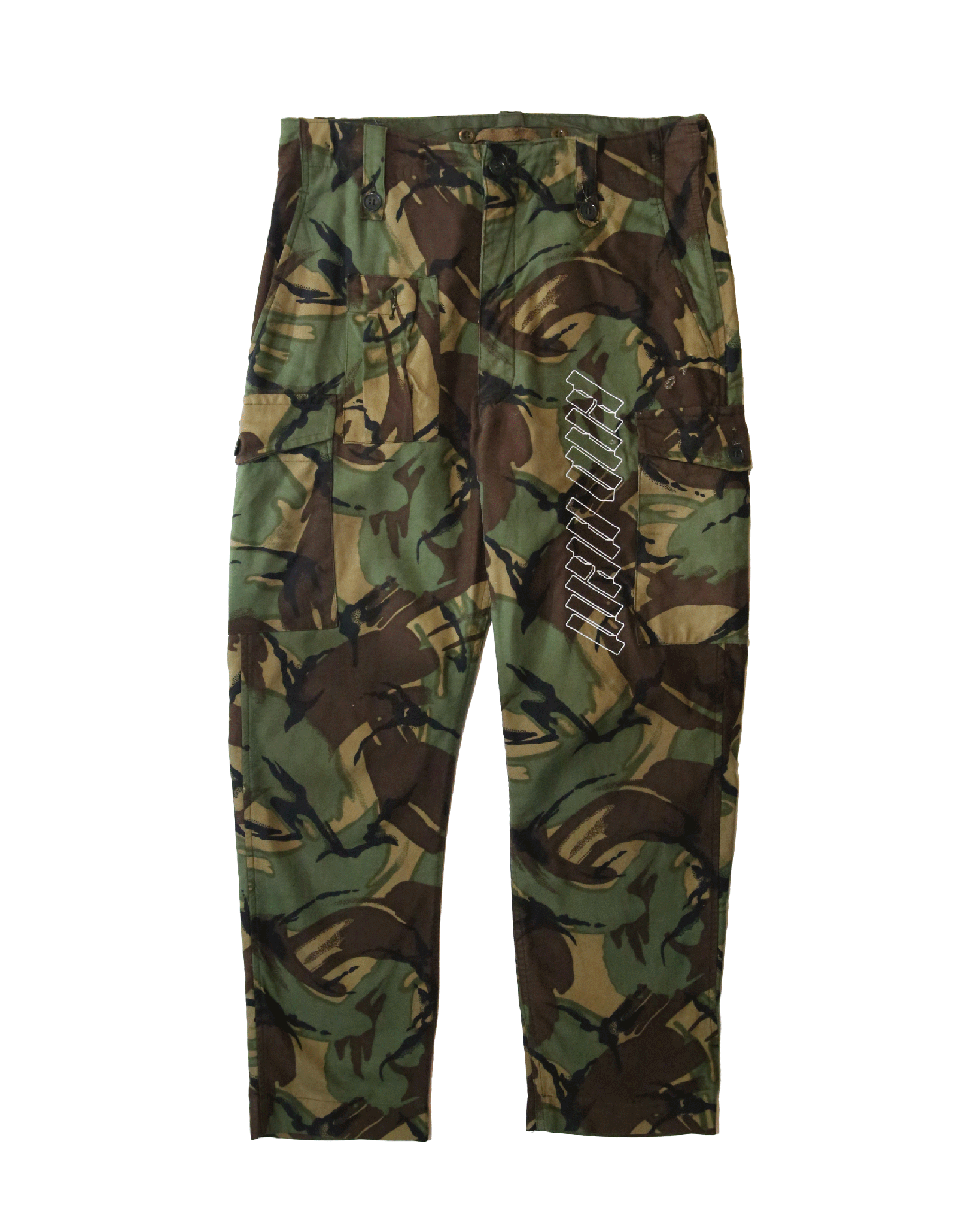 Abstract Camo Trousers