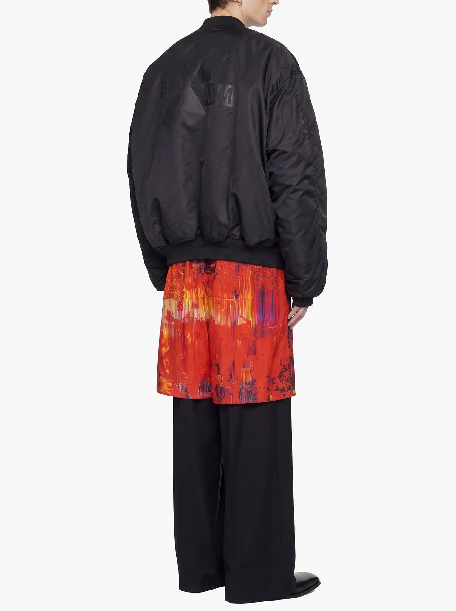 Stretch Double Layer Bomber Jacket